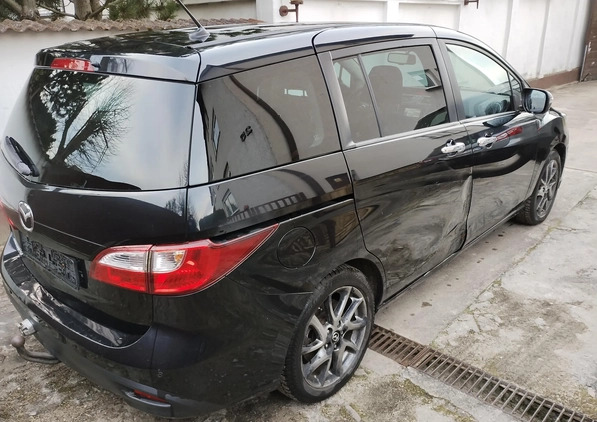 Mazda 5 cena 16950 przebieg: 177264, rok produkcji 2014 z Trzcianka małe 92